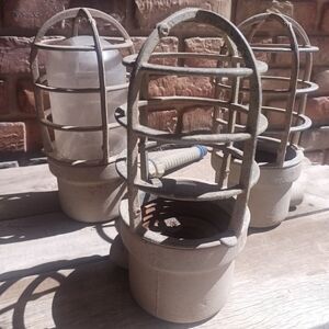 Crouse Hinds Explosion Proof Light Fixtures Vintage